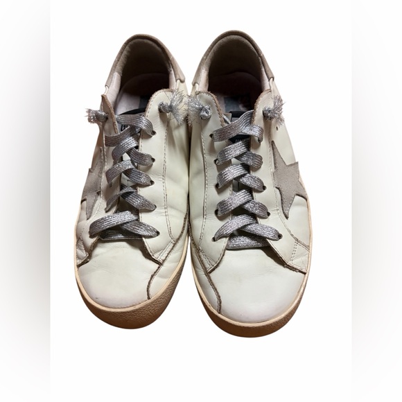 Golden Goose Shoes - Golden Goose
Super-Star Glitter Leather Low-Top Sneakers